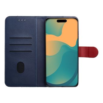Obal Split Book Xiaomi Redmi A7 Pro modro-červený