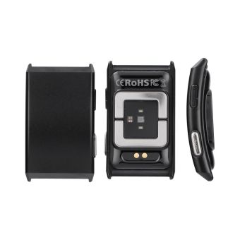 Inteligentný náramok s IP68, EKG, srdcovou frekvenciou, HRV, krvným tlakom, SPO2, monitorom spánku a stresu TITMO Loop I-110 čierny