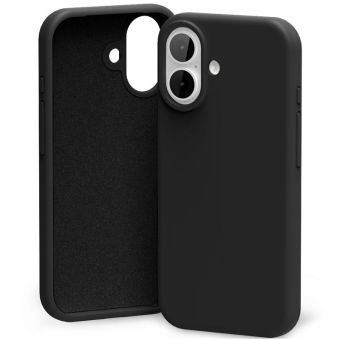 Mercury Silicone TPU  iPhone 17 - čierny