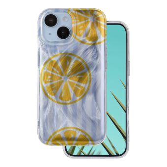 Obal Ultra Trendy Summer Apple iPhone 13 citrón