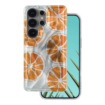 Obal Ultra Trendy Summer Samsung Galaxy S25 Ultra 5G S938 pomaranč