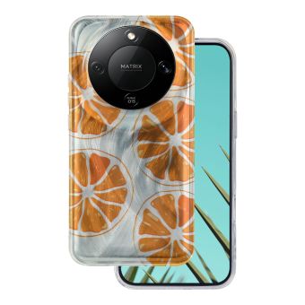 Obal Ultra Trendy Summer Honor X70/X9d/Magic8 Lite pomaranč
