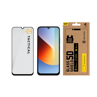 Ochranné sklo Tactical Glass Shield 5D Xiaomi Redmi A7 Pro čierne
