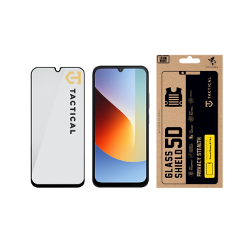 Ochranné sklo Tactical Glass Shield Privacy Stealth 5D Xiaomi Redmi A7 Pro čierne