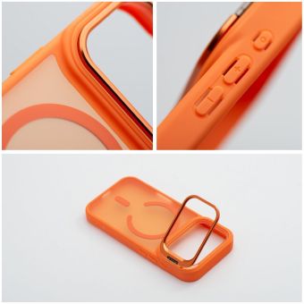 Forcell F-Protect iPhone 17 Pro Shadow MagSafe Stojan - oranžový