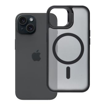 Forcell F-Protect iPhone 15 Shadow MagSafe Stojan - čierny