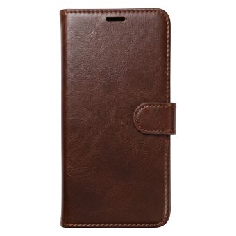 Obal Smart Luxe leather Motorola Edge 70 Fusion hnedý