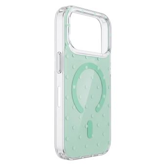 Obal Bubble Dots Mag Apple iPhone 13/14 zelený