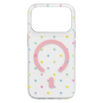 Obal Bubble Dots Mag Apple iPhone 13/14 biely
