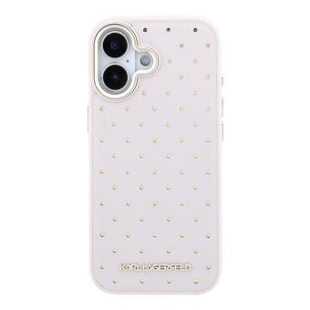 Obal Karl Lagerfeld PU Perforated Gold Dots MagSafe Apple iPhone 17 KLHMP17S6PPDKLP ružový