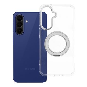 Obal Frame Circle Stand MagSafe Samsung Galaxy A27 5G A276 transparentný