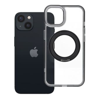 Obal Frame Circle Stand MagSafe Apple iPhone 13 čierny