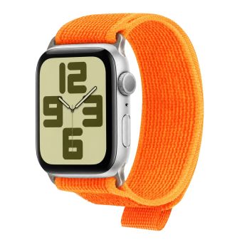 Remienok OBAL:ME Textil Apple Watch 42-49mm M-L oranžový