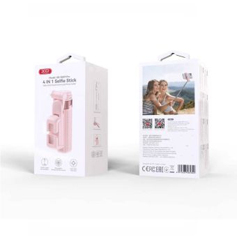 XO SS29, Bluetooth tripod, 64cm, ružový