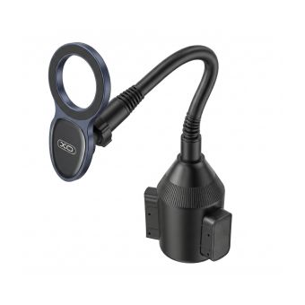 XO C305, MagSafe, držiak na pohár/mobil, čierny