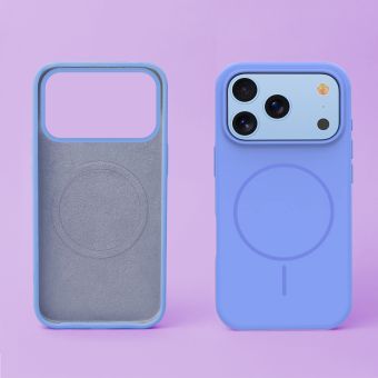 Obal Silicone Thin Mag Apple iPhone 17 Pro/18 Pro modrý