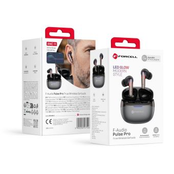 Forcell F-Audio Pulse Pro ANC  Plus ENC TWS čierne