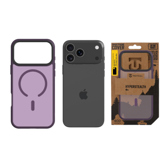 Obal Tactical MagForce Hyperstealth Apple iPhone 17 Pro Max/18 Pro Max fialový