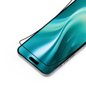 Ochranné sklo Etteri 9D Full Glue Premium Apple iPhone Duo čierne