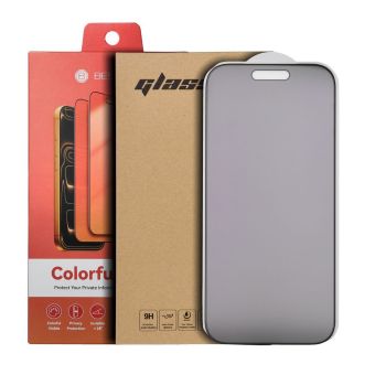 Ochranné sklo Bestsuit Flexible Hybrid 5D Colorfull Privacy 180 Apple iPhone 16 Pro purpurové
