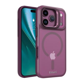 Etteri Morning Fog Magsafe TPU/TPC iPhone 17 Pro Max/18 Pro Max - višňová (cherry)
