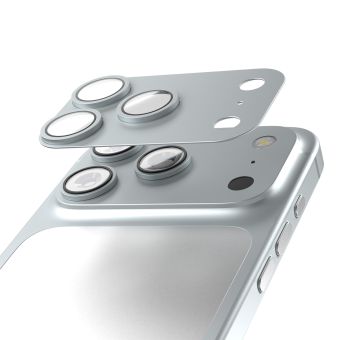 Sklo Etteri Guard objektív fotoaparátu iPhone 18 Pro Max - strieborné