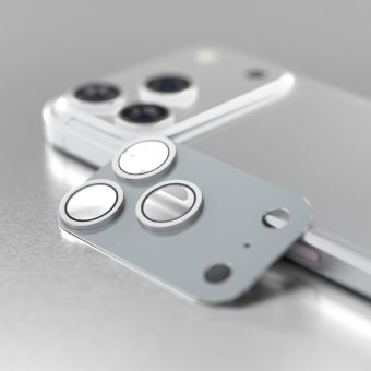 Sklo Etteri Guard objektív fotoaparátu iPhone 18 Pro Max - strieborné
