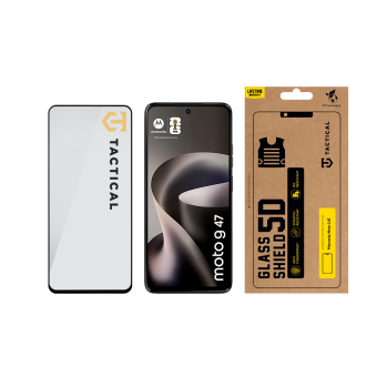 Ochranné sklo Tactical Glass Shield 5D Motorola Moto G47 5G čierne