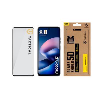 Ochranné sklo Tactical Glass Shield 5D Motorola Moto G37 5G čierne