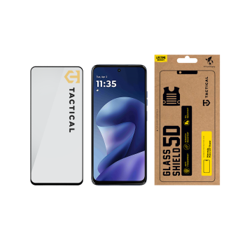 Ochranné sklo Tactical Glass Shield 5D Motorola Moto G37 Power 5G čierne