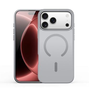 DUX DUCIS YIND MagSafe TPU/TPC  iPhone 18 Pro Max/17 Pro Max (Open Ring Version) - sivé (šedé)