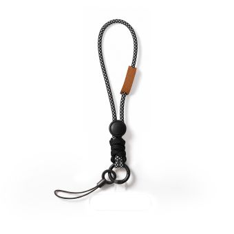 Etteri Short Strap, univerzálna šnúrka na zápästie, čierna