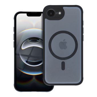 Case for Xiaomi Redmi Note 17 4G / 5G Full Matte Mag Cover compatible with MagSafe black