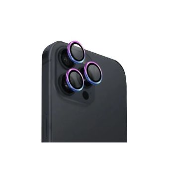 UNIQ Optix Aluminium Camera Lens Protector Apple iPhone 16 Pro/16 Pro Max iridescent