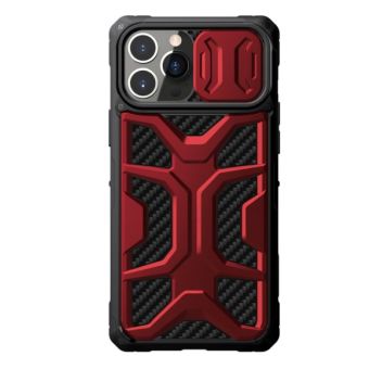 Obal Nillkin Adventurer Camshield Armor Apple iPhone 13 Pro Max červený