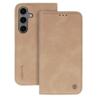 Obal Wonder Book Smart Xiaomi Redmi Note 14 Pro 4G béžový