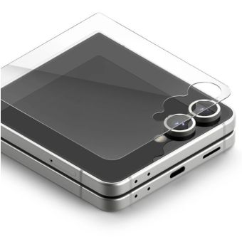 Ochranné sklo Ringke Easy Slide Samsung Galaxy Z Flip7 5G F766 transparentné (2ks)