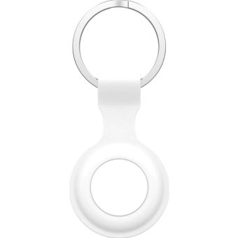 Silikónové puzdro na Apple AirTag Loco Dot biele