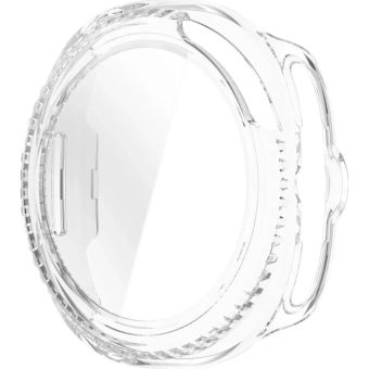 Ochranné puzdro/sklo Bizon Case+Glass Samsung Galaxy Watch 8 Classic 46mm transparentné