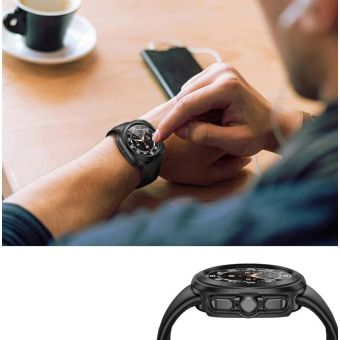 Ochranné puzdro/sklo Tech-Protect Defense Samsung Galaxy Watch 8 Classic 46mm čierne