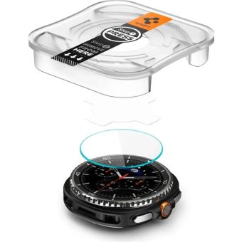 Ochranné sklo Spigen Glas.tr ez-Fit Samsung Galaxy Watch 8 Classic 46mm transparentné (2ks)