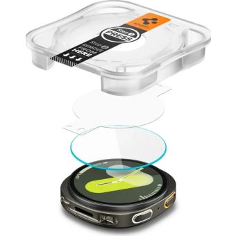 Ochranné sklo Spigen Glas.tr ez-Fit Samsung Galaxy Watch 8 40mm transparentné (2ks)
