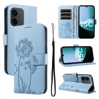 Obal Mezzo Book Xiaomi Redmi 15C/POCO C85 púpavy zelený