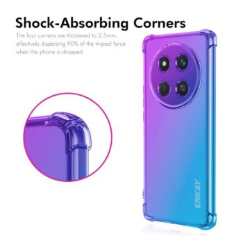 Obal Enkay Airbag Honor Magic7 Lite 5G ružovo-zlatý