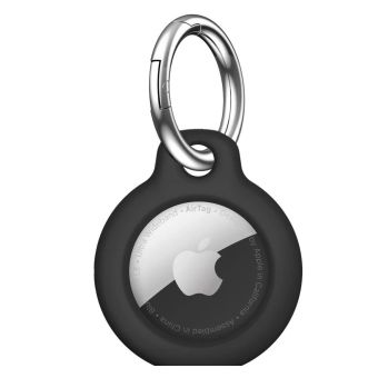 Obal Tech-Protect Rough Apple Airtag čierny (2ks)