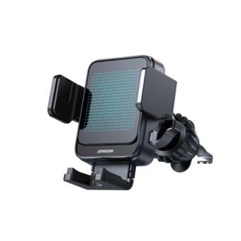 Joyroom JR-ZS341, držiak do auta bezdrôtové nabíjanie 15W, čierny (do ventilačnej mriežky)
