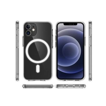 Obal Mercury MagSafe Apple iPhone 12 Pro Max transparentný