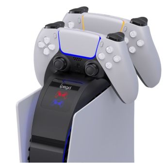 iPega P5016 Rainbow Bridge duálna nabíjačka pre Playstation 5 ovládače