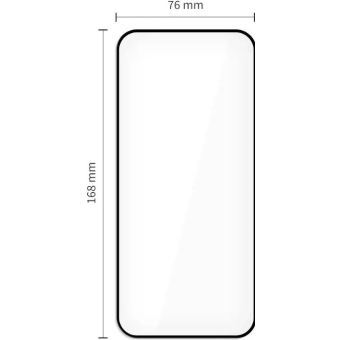 Ochranné sklo Tech-Protect Glass Fit+ Xiaomi Redmi 15C/POCO C85 čierne (2ks)