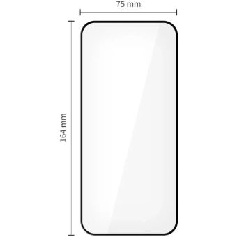 Ochranné sklo Tech-Protect Glass Fit+ Xiaomi Redmi 15 4G/5G čierne (2ks)